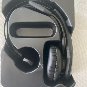 Black Wired Headphones